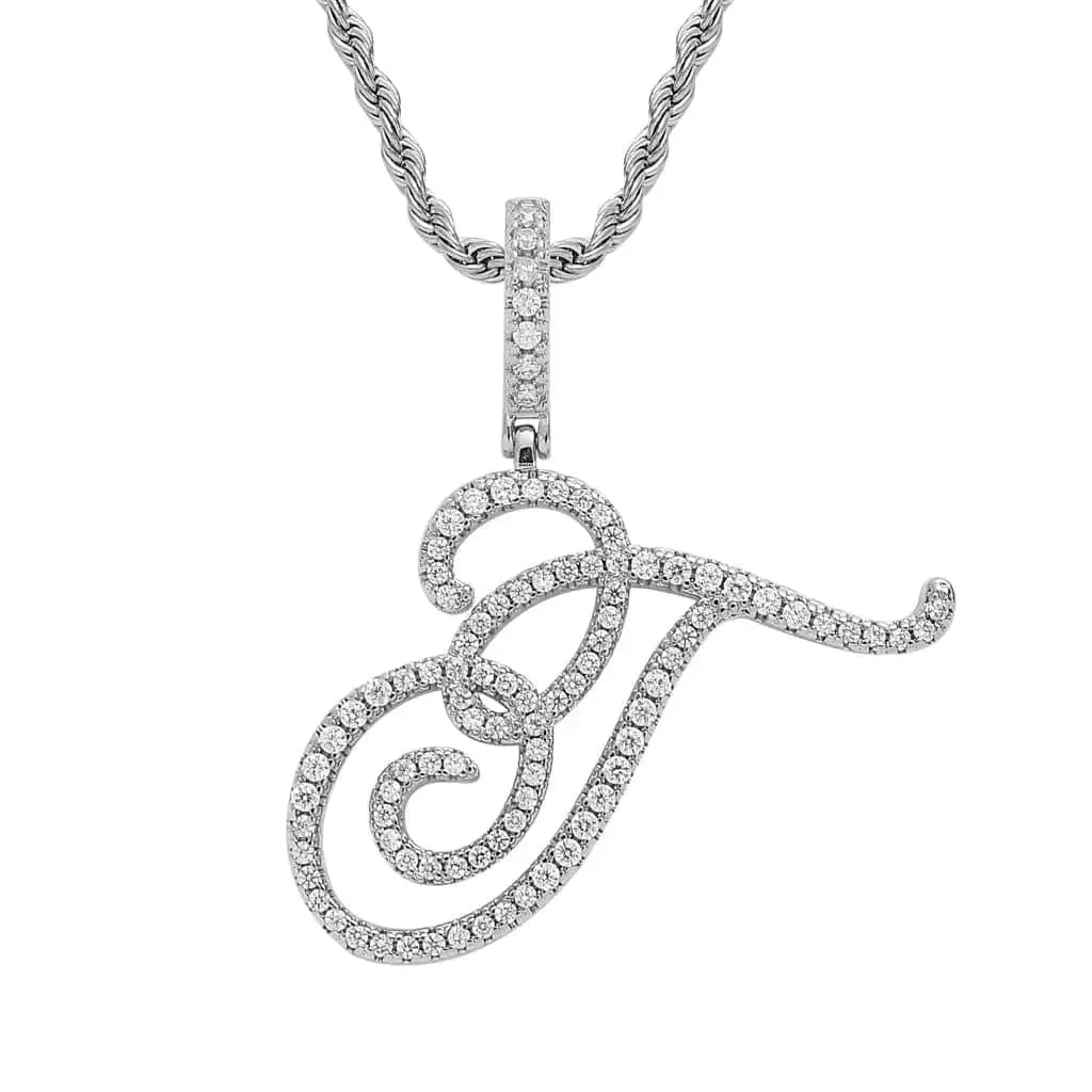 Hip Hop Cool Swash English Letter Pendant 🔤