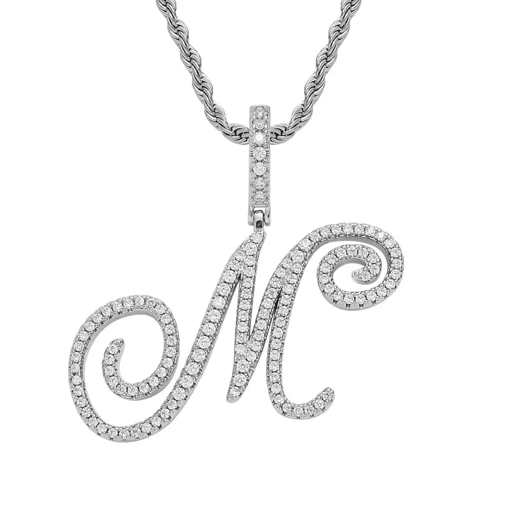 Hip Hop Cool Swash English Letter Pendant 🔤