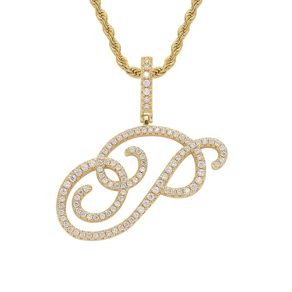 Hip Hop Cool Swash English Letter Pendant 🔤