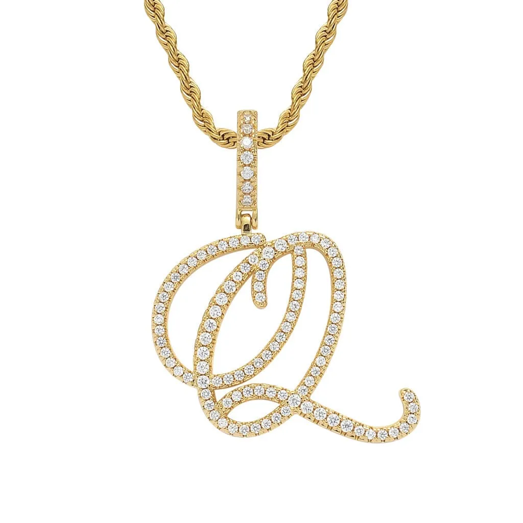 Hip Hop Cool Swash English Letter Pendant 🔤
