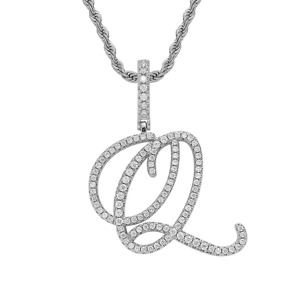 Hip Hop Cool Swash English Letter Pendant 🔤