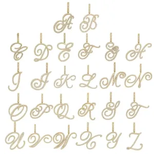 Hip Hop Cool Swash English Letter Pendant 🔤