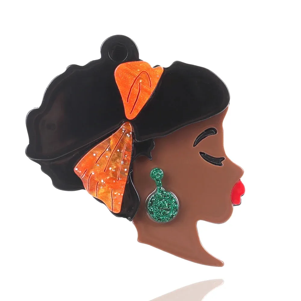 Humans of New York Acrylic Brooches