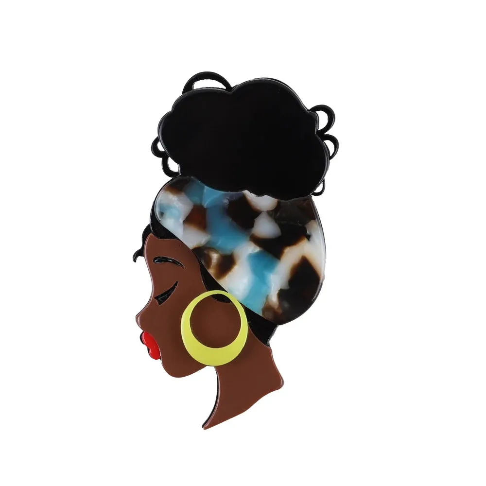 Humans of New York Acrylic Brooches