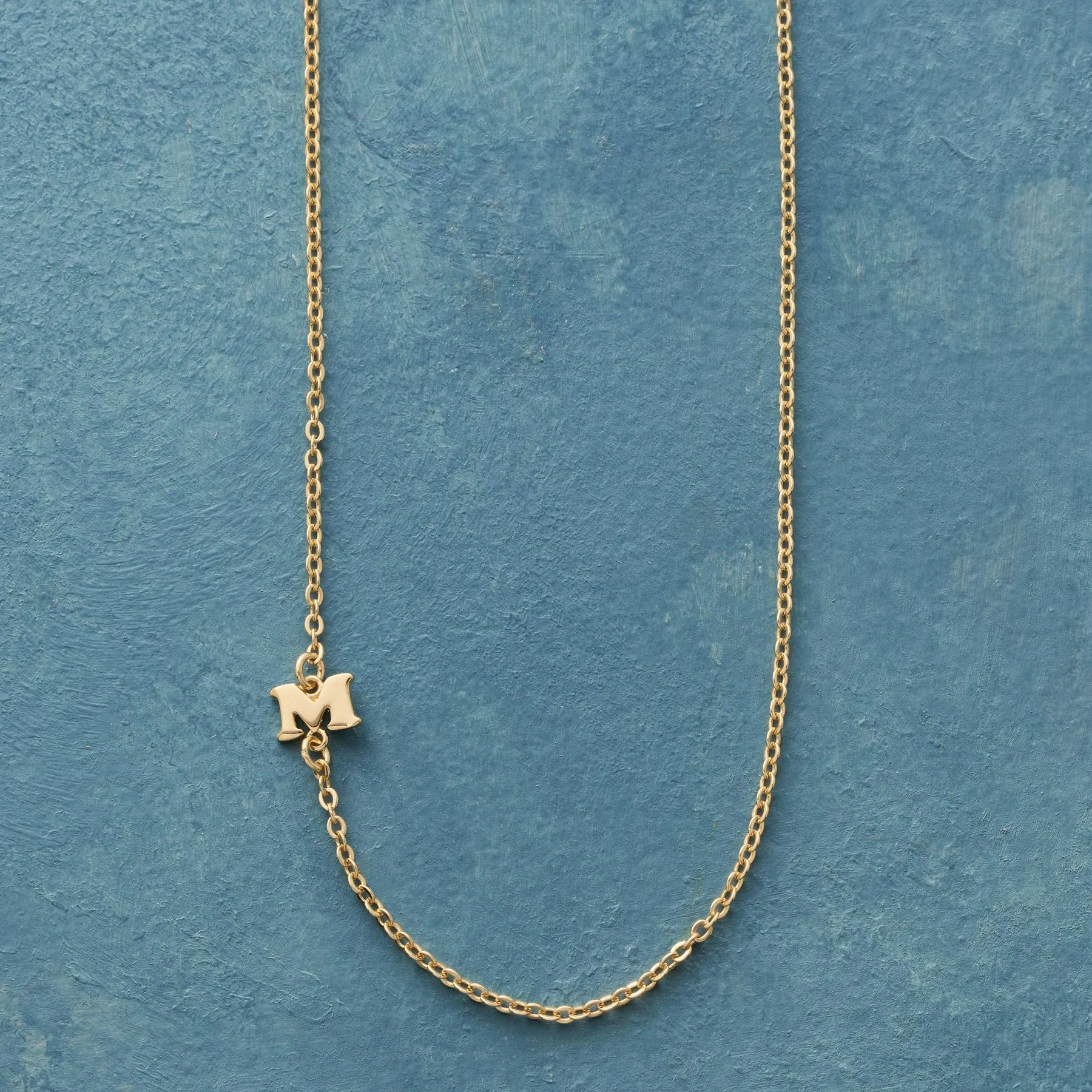 Initial Spark Necklace