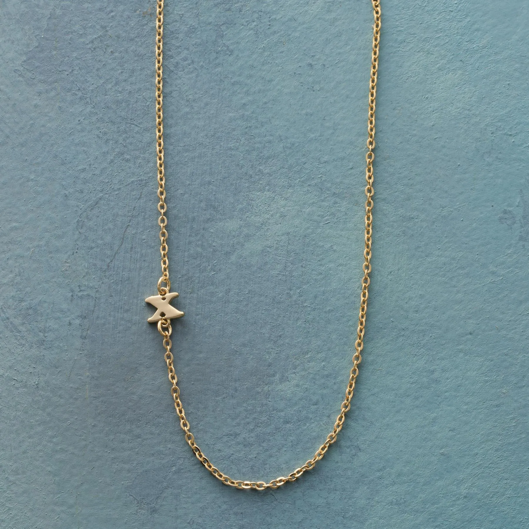 Initial Spark Necklace