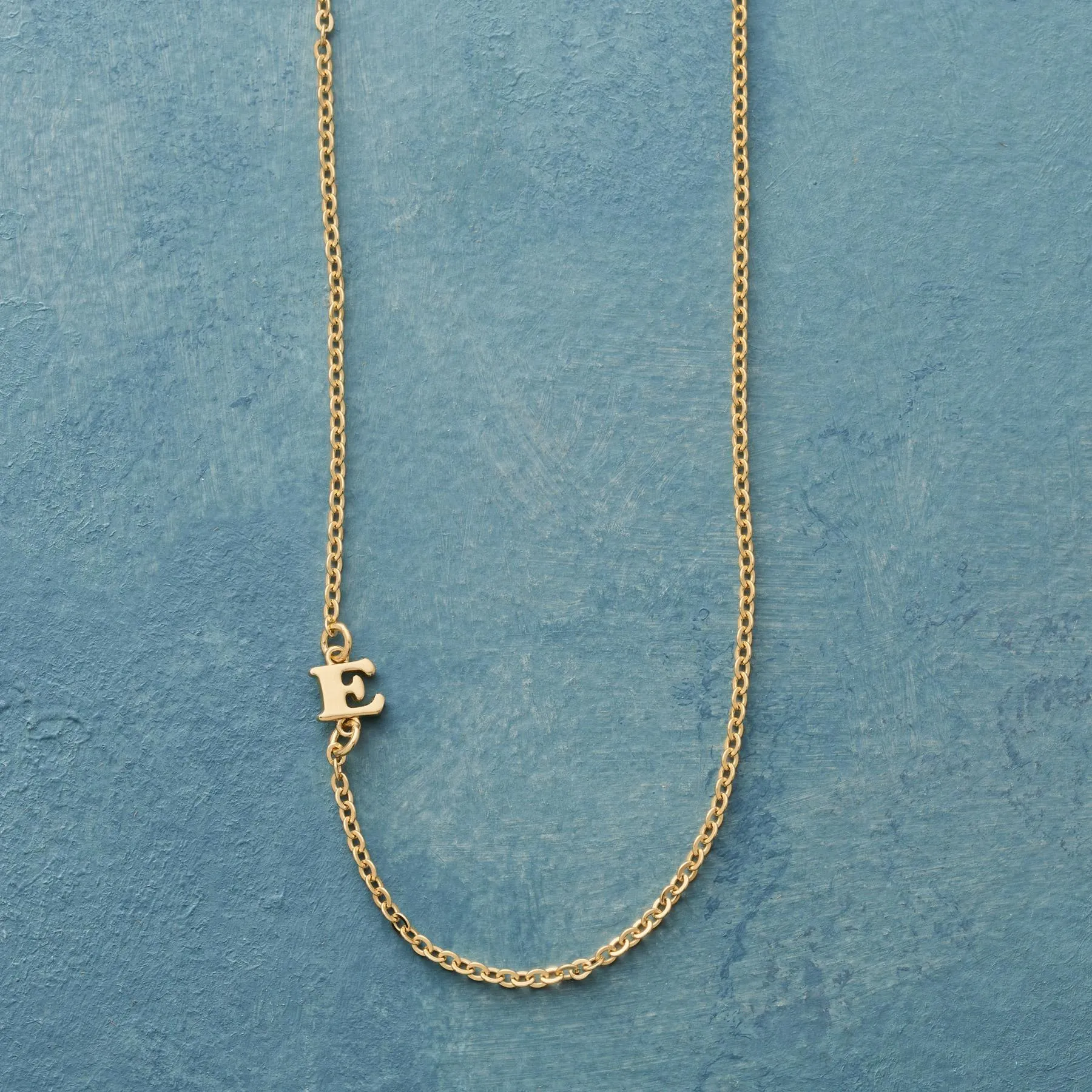 Initial Spark Necklace