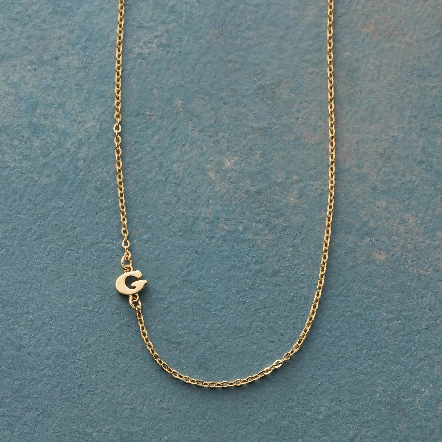 Initial Spark Necklace