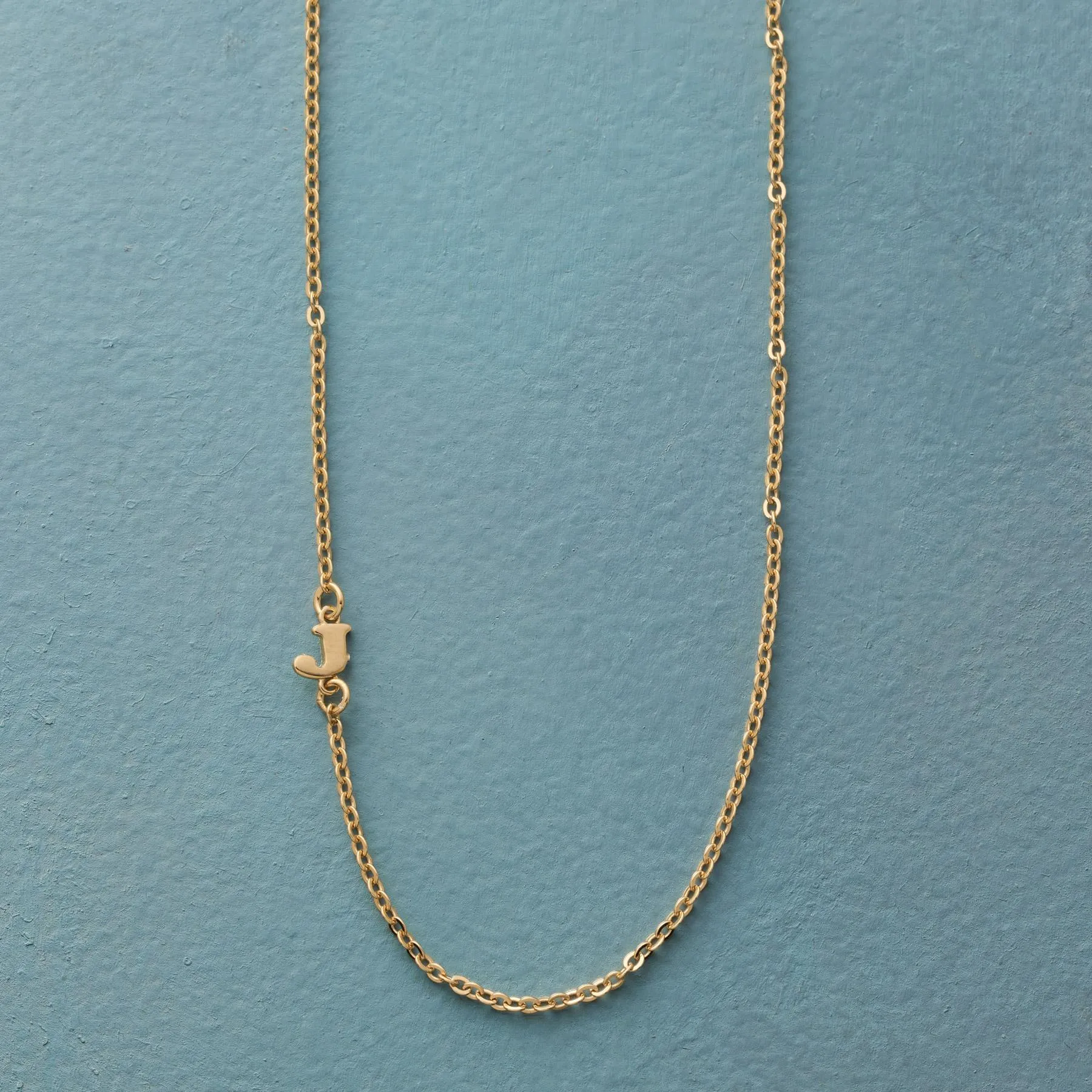 Initial Spark Necklace