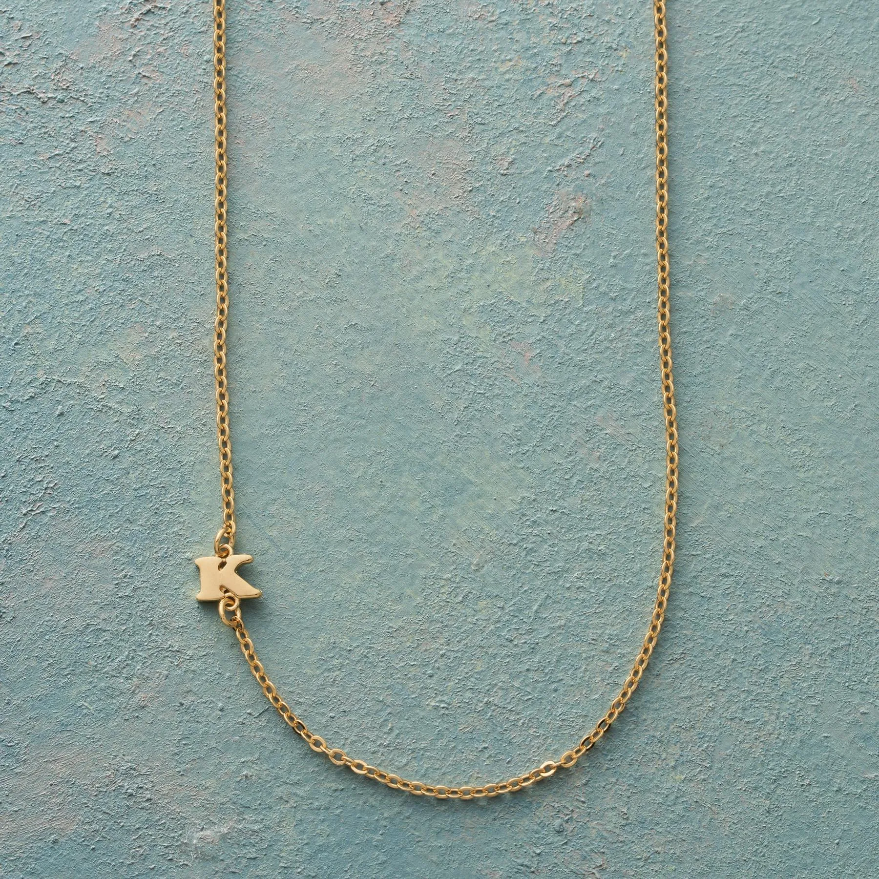 Initial Spark Necklace