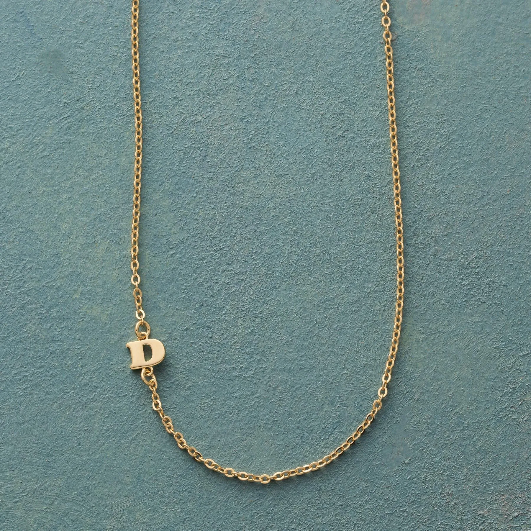 Initial Spark Necklace