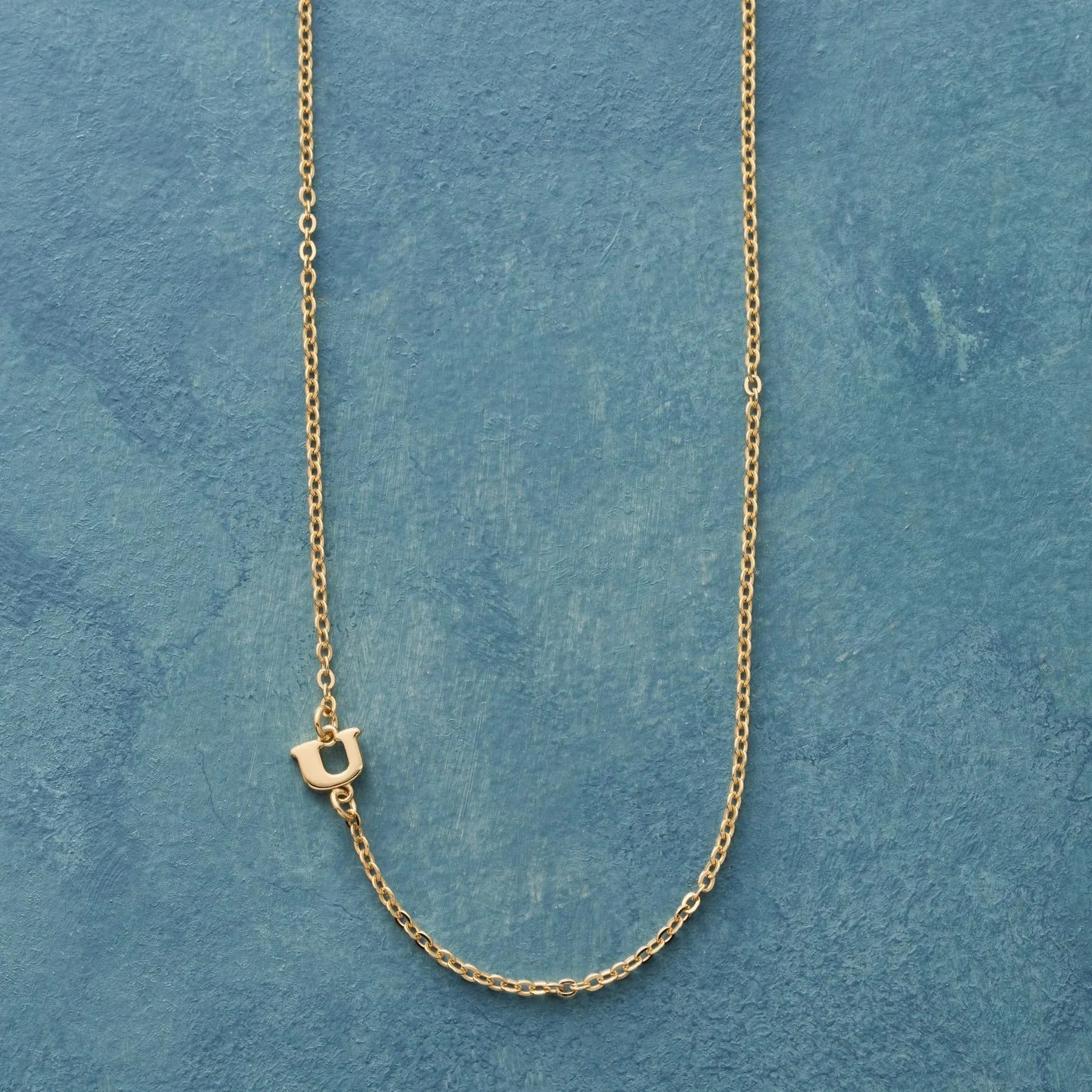 Initial Spark Necklace