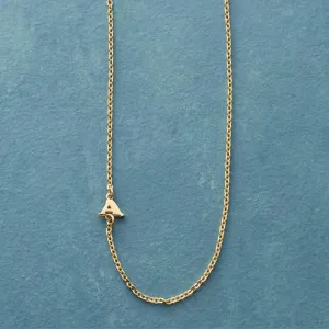 Initial Spark Necklace