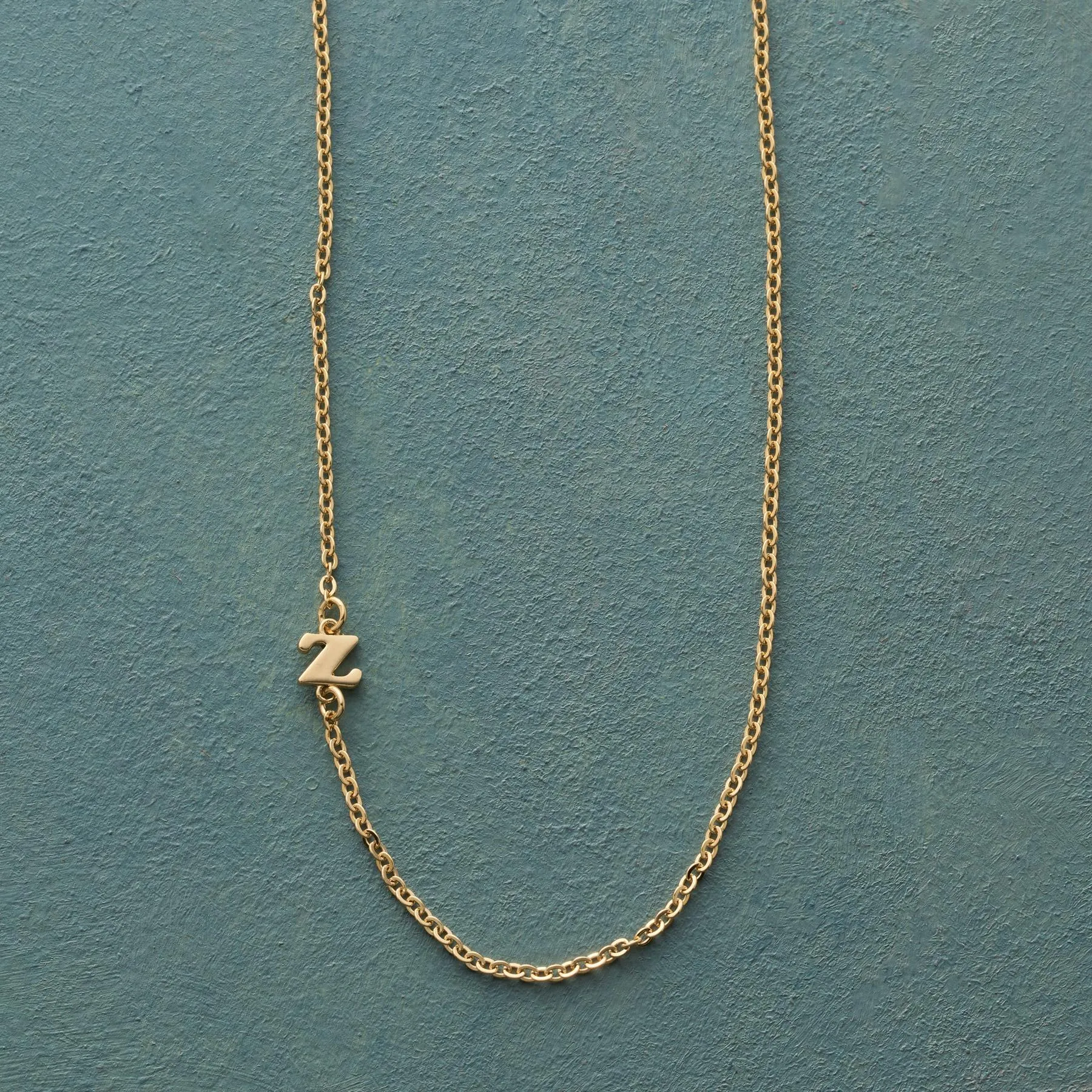 Initial Spark Necklace