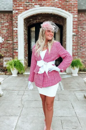 Jackie O Tweed Jacket Blazer