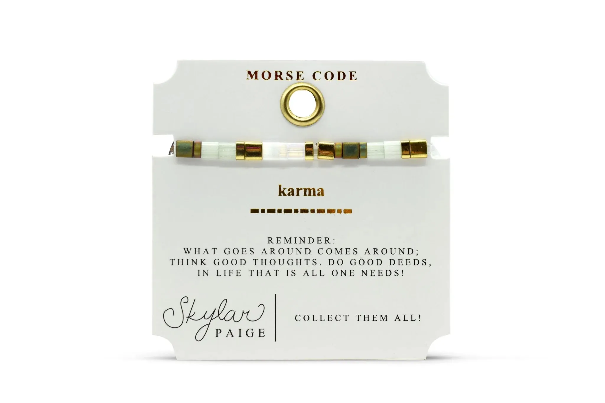 Karma  - Meditation Mint Bracelet