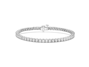 Lab-Grown Diamond Small Tennis Bracelet - E/F color, 6.5 length | White