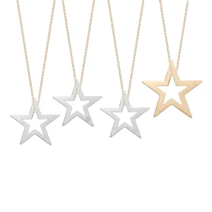 Liat Star Initial Necklace