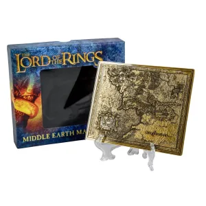Lord of The Rings Limited Edition Middle Earth Metal Map