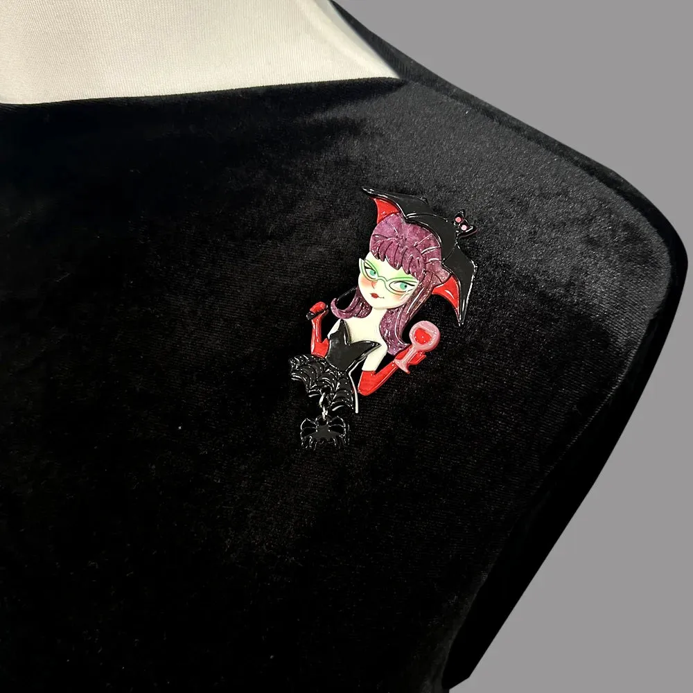 Lydia Acrylic Brooch