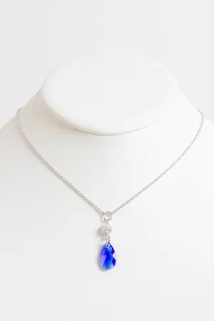 Majestic Blue Crystal Necklace