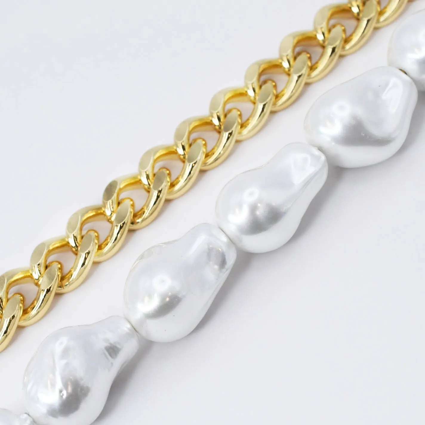Majestic Heart Pearl Necklace