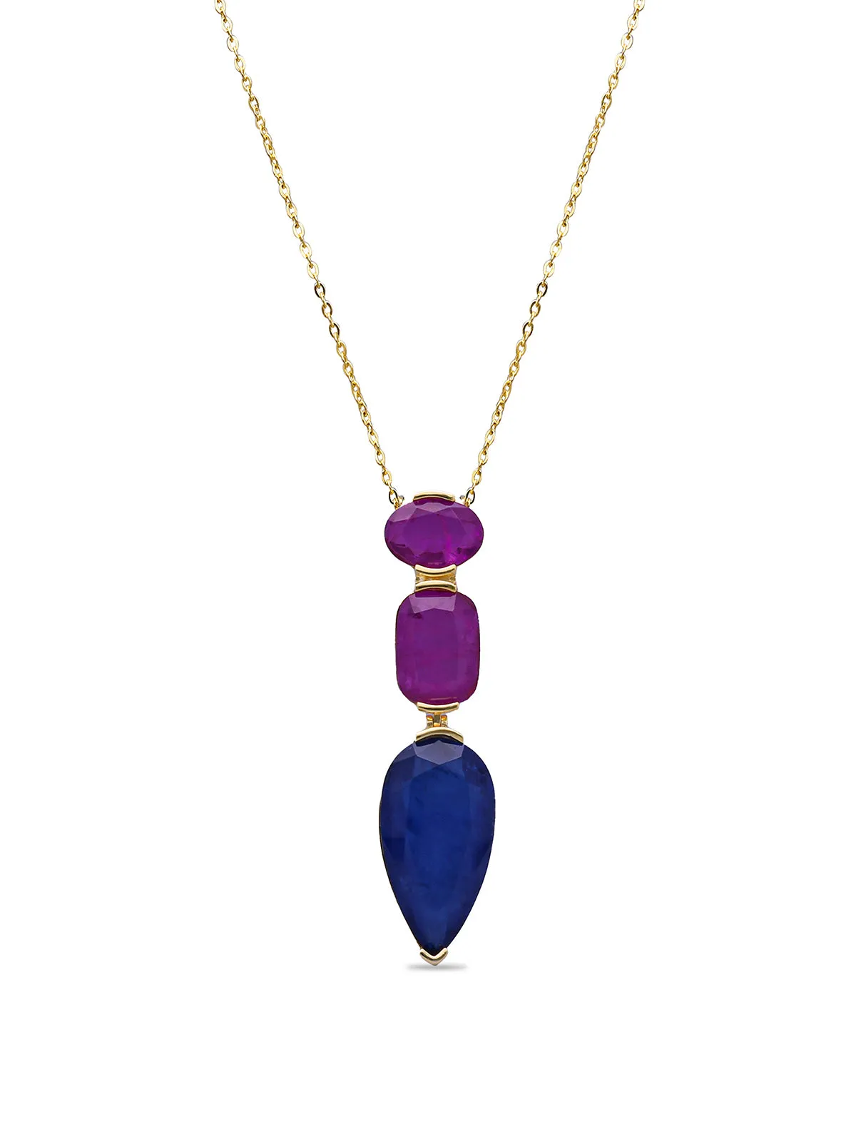 Majestic Mosaic Pendant With Chain