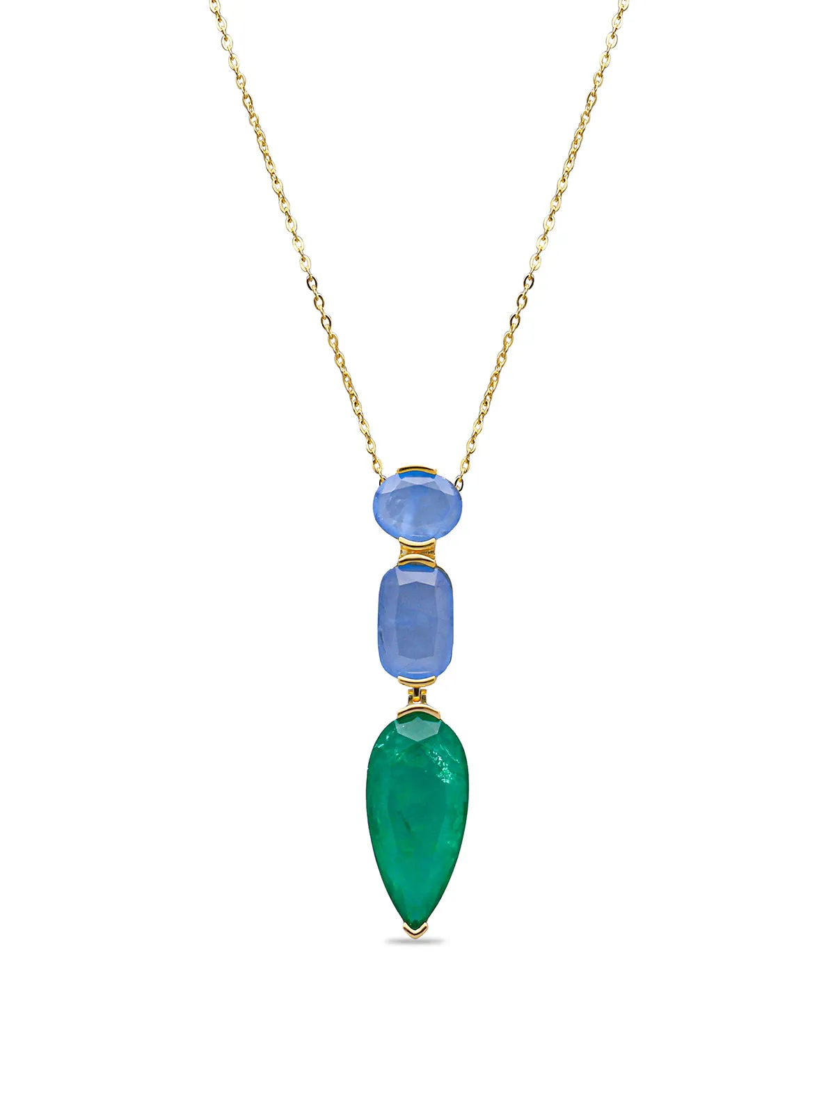 Majestic Mosaic Pendant With Chain