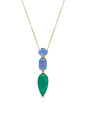 Majestic Mosaic Pendant With Chain