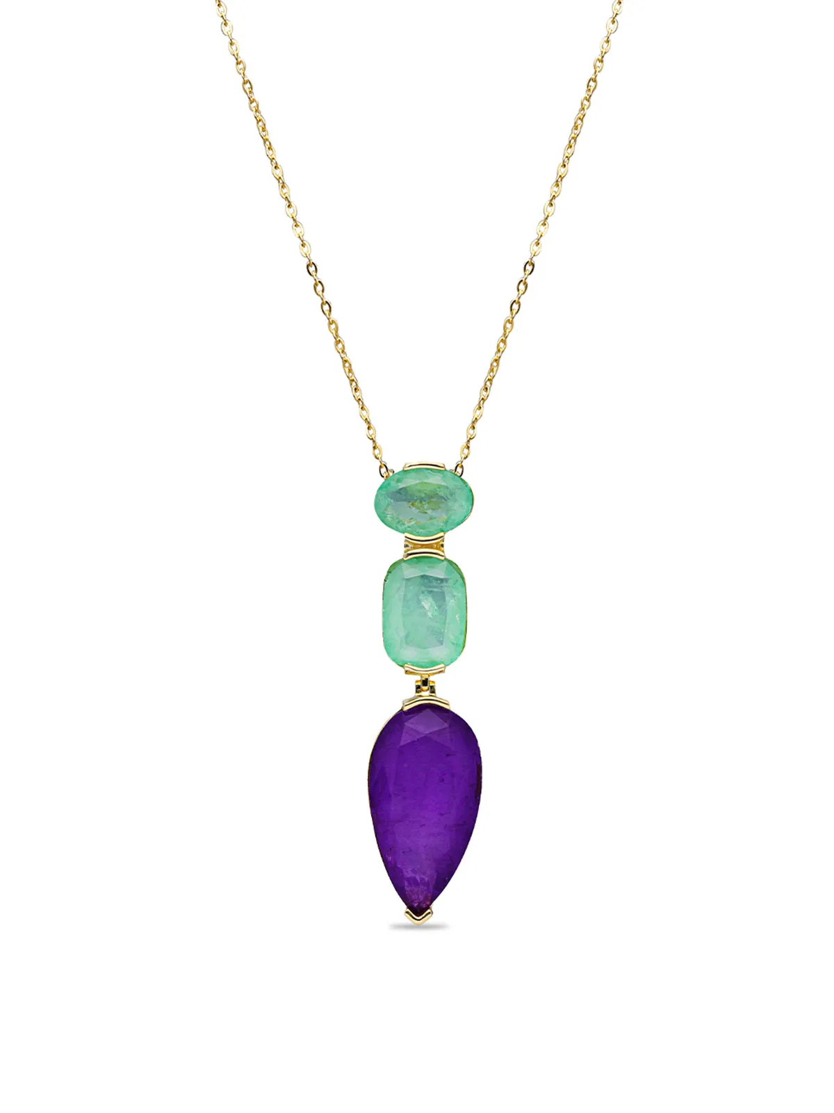 Majestic Mosaic Pendant With Chain