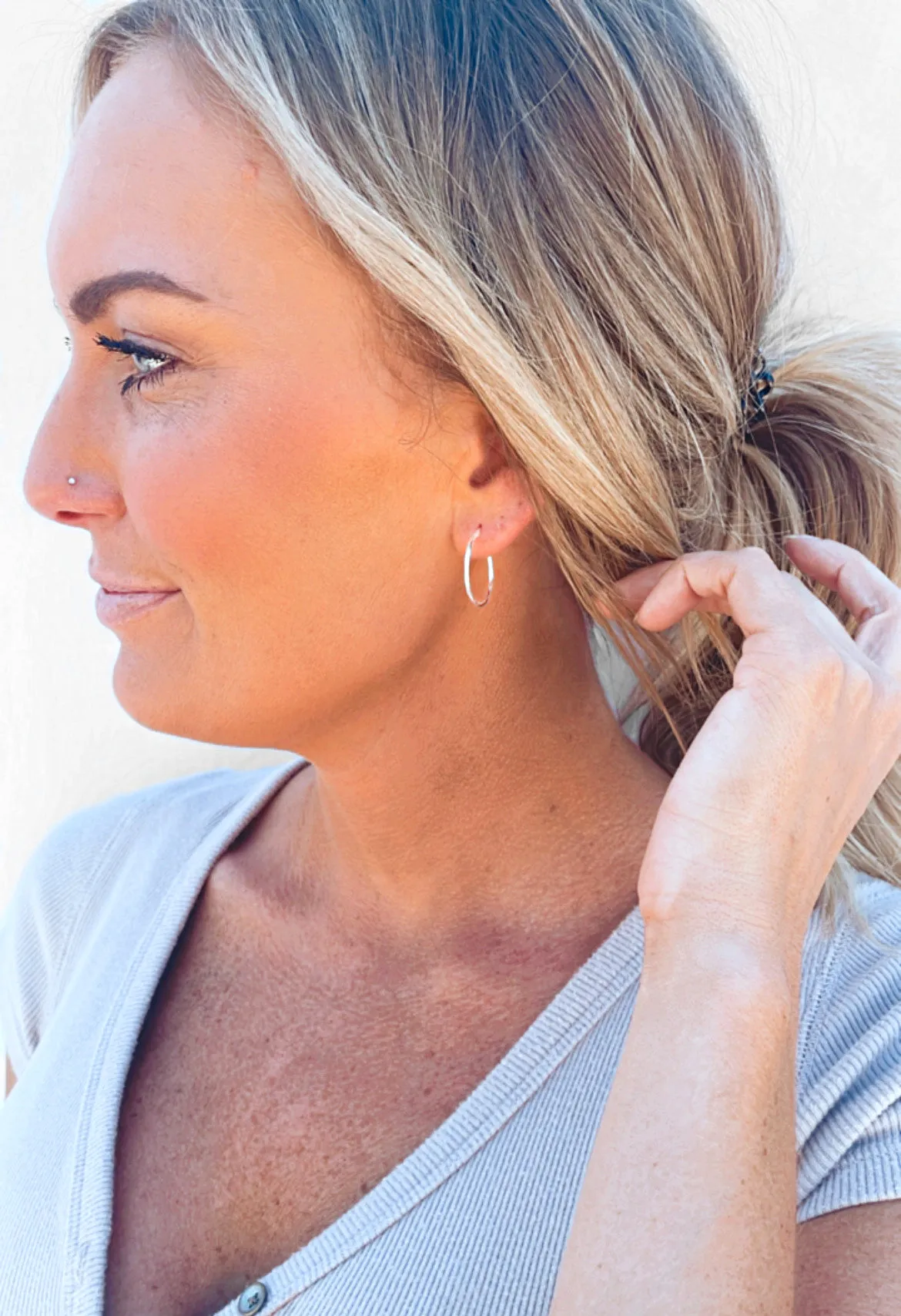 Medium Hoop Earrings