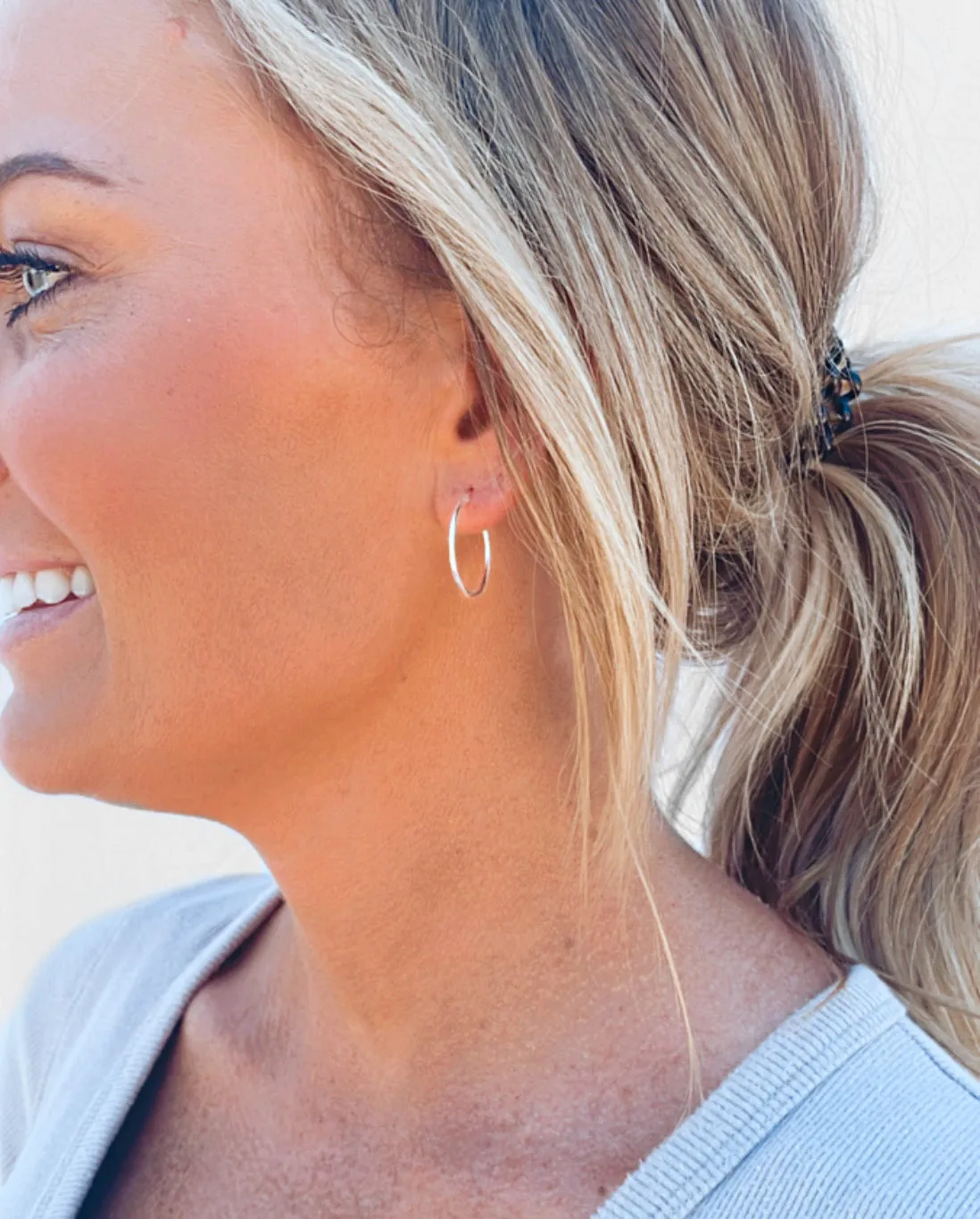 Medium Hoop Earrings