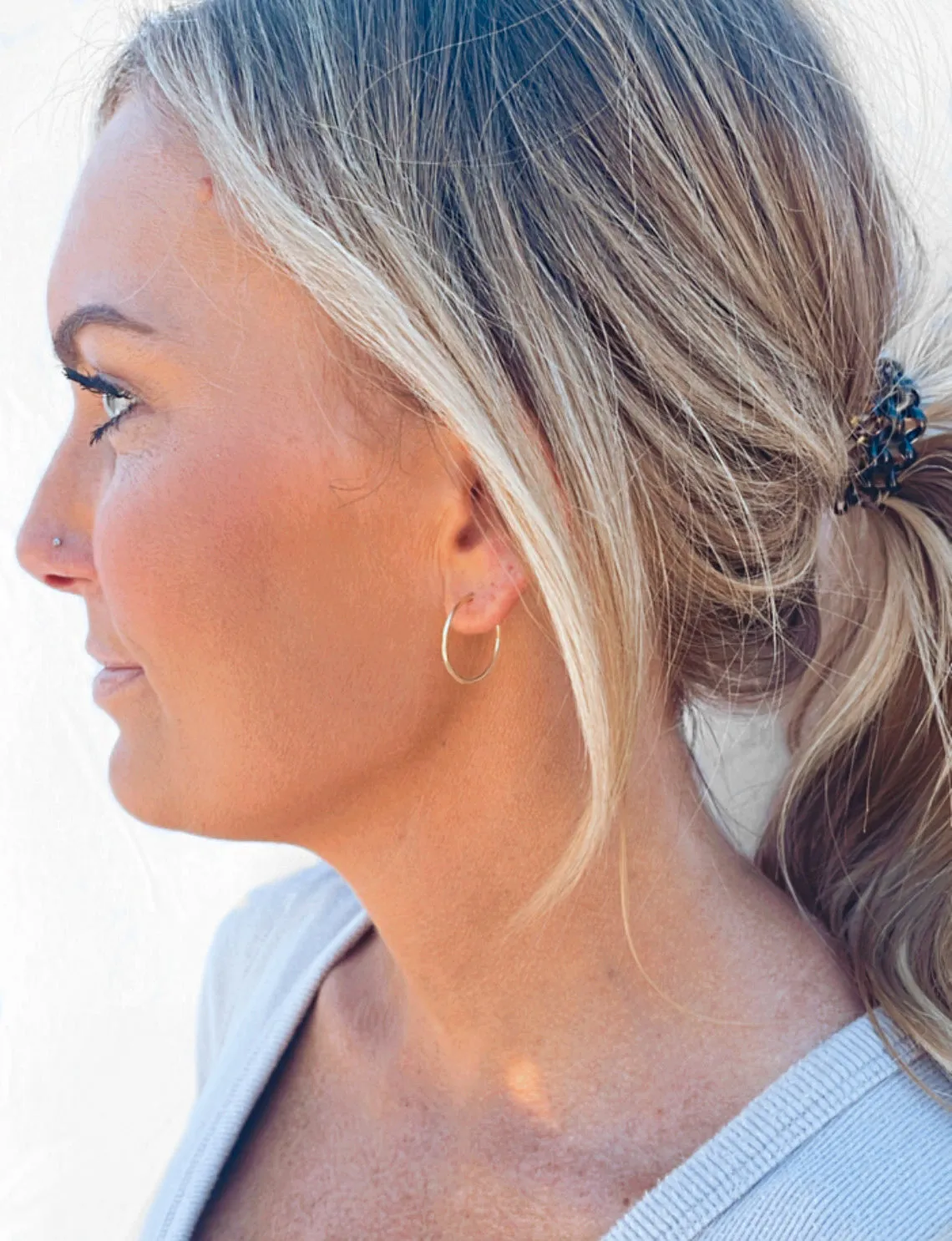 Medium Hoop Earrings