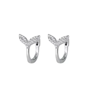 Mermaid’s Tail Huggie Earrings