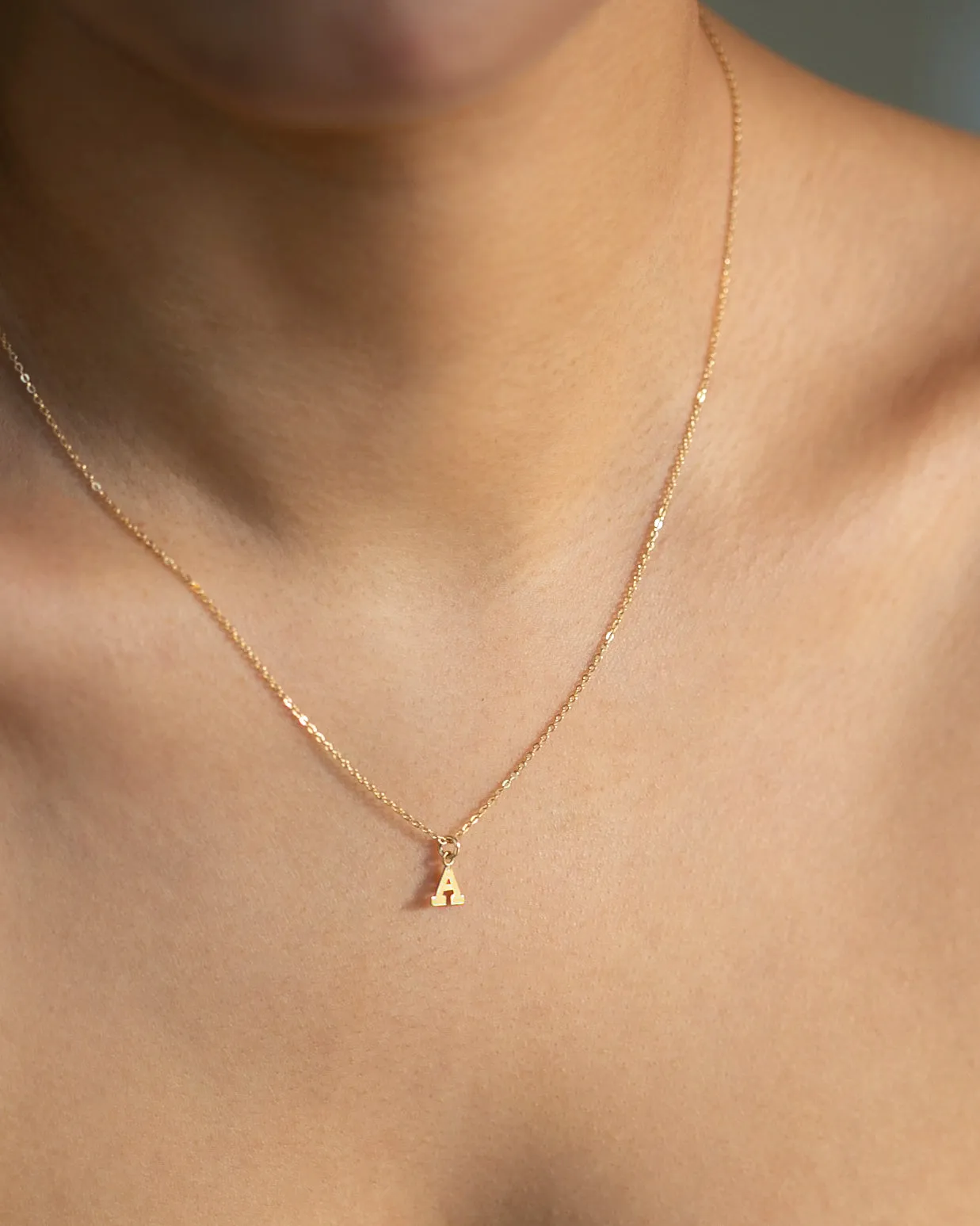 Mini Letter Necklace