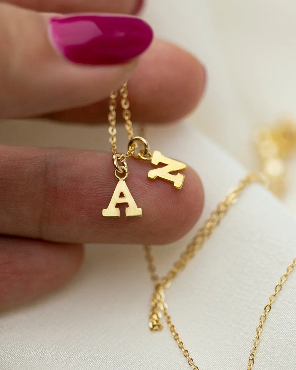 Mini Letter Necklace