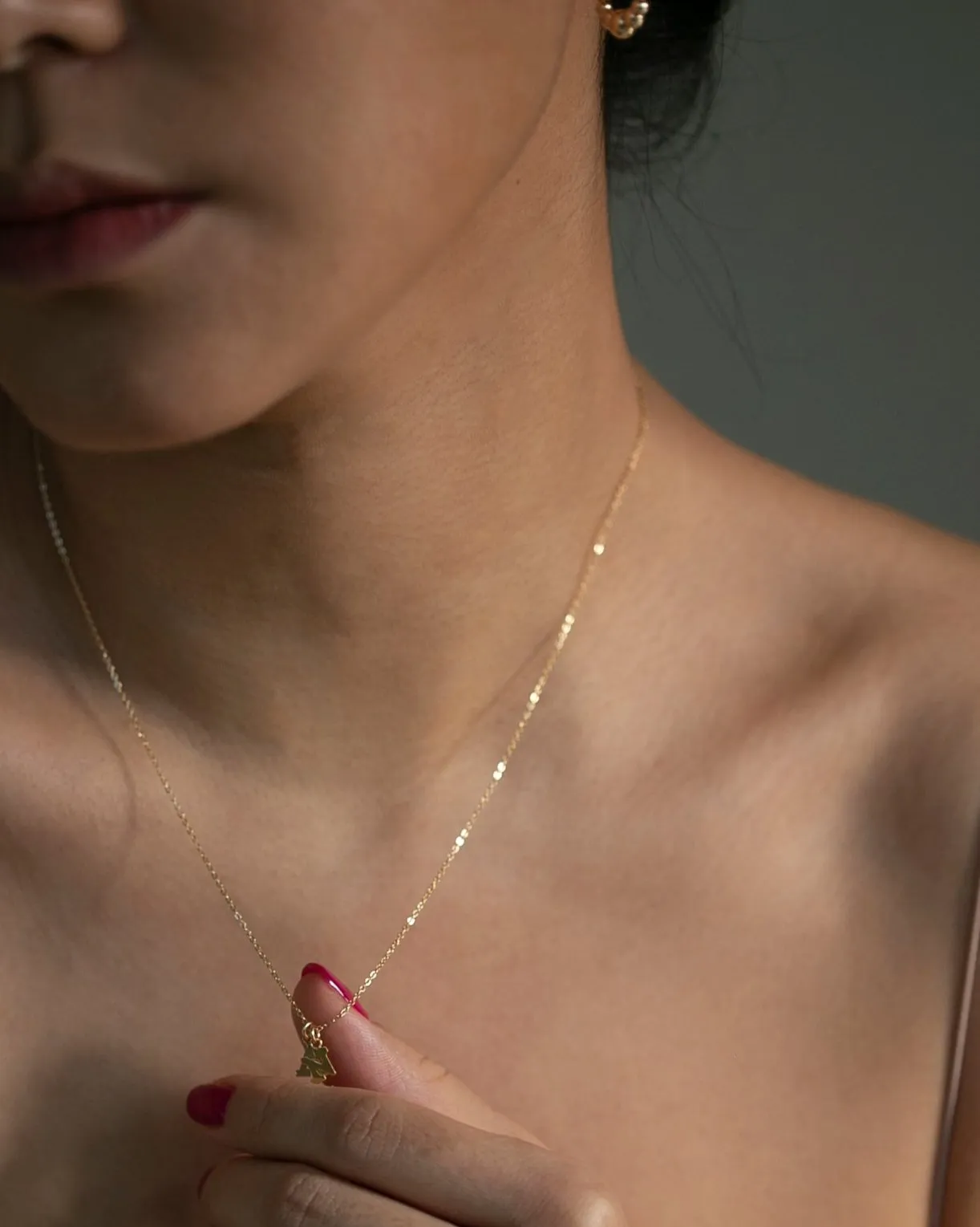 Mini Letter Necklace