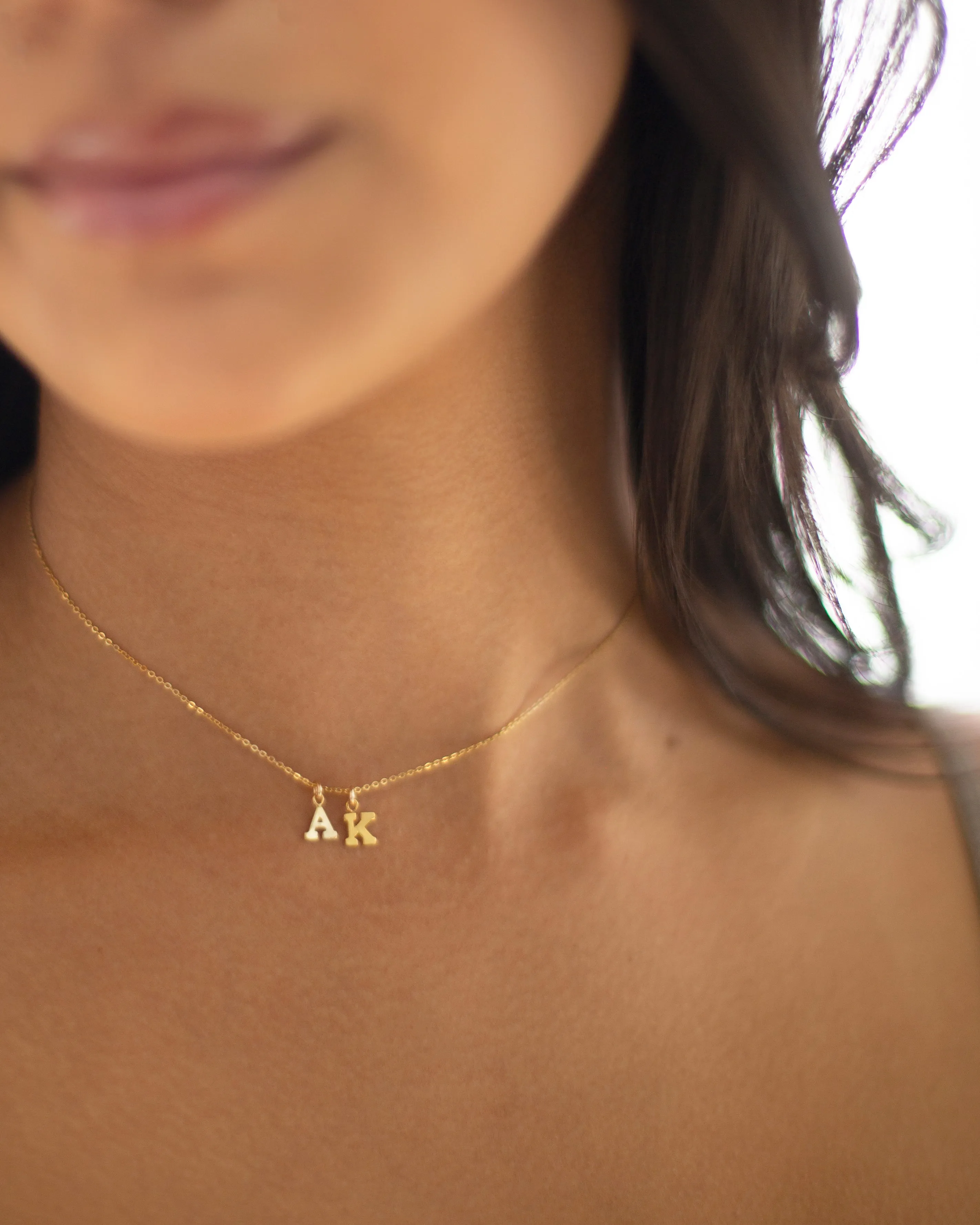 Mini Letter Necklace