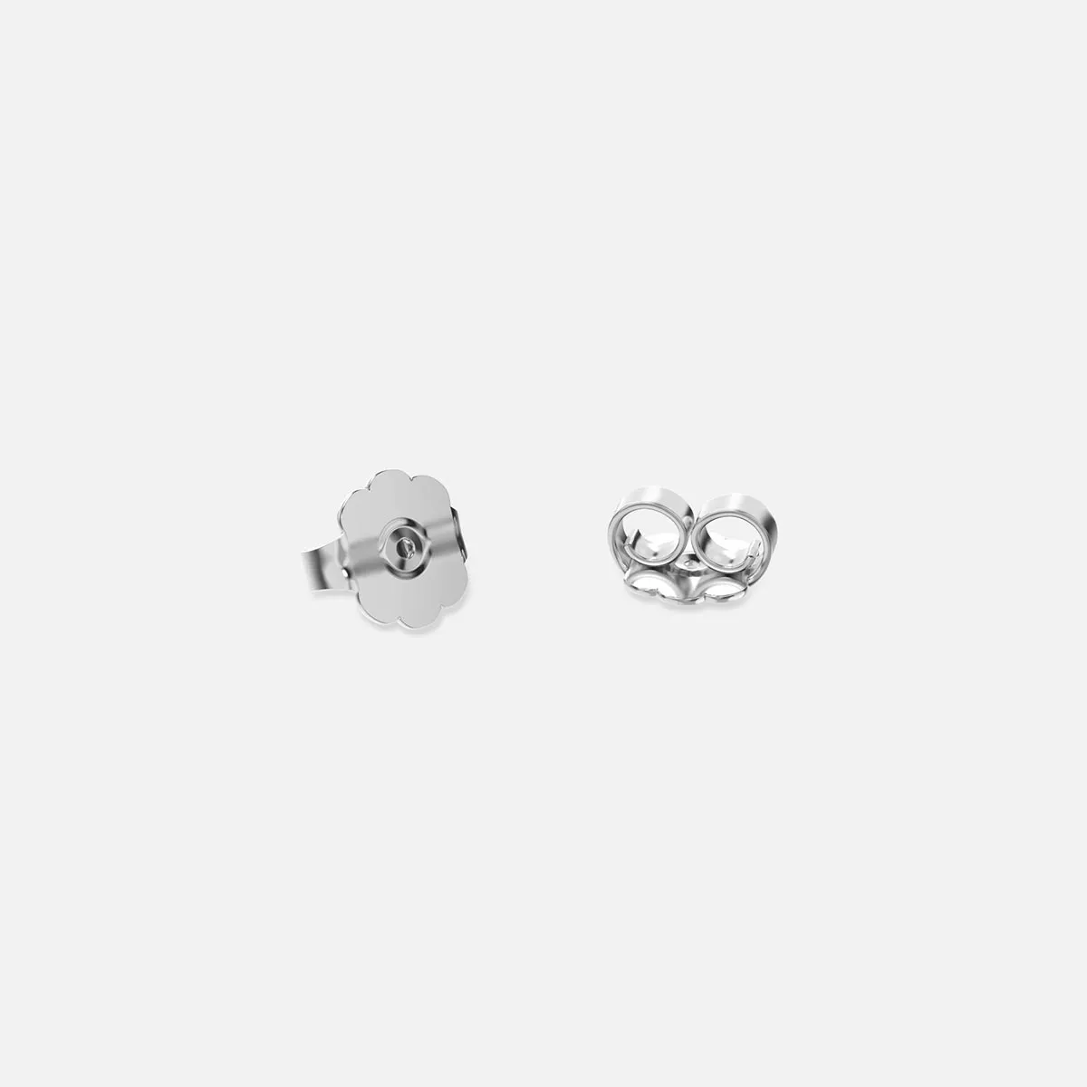 Mini Modern Cross Stud Earrings