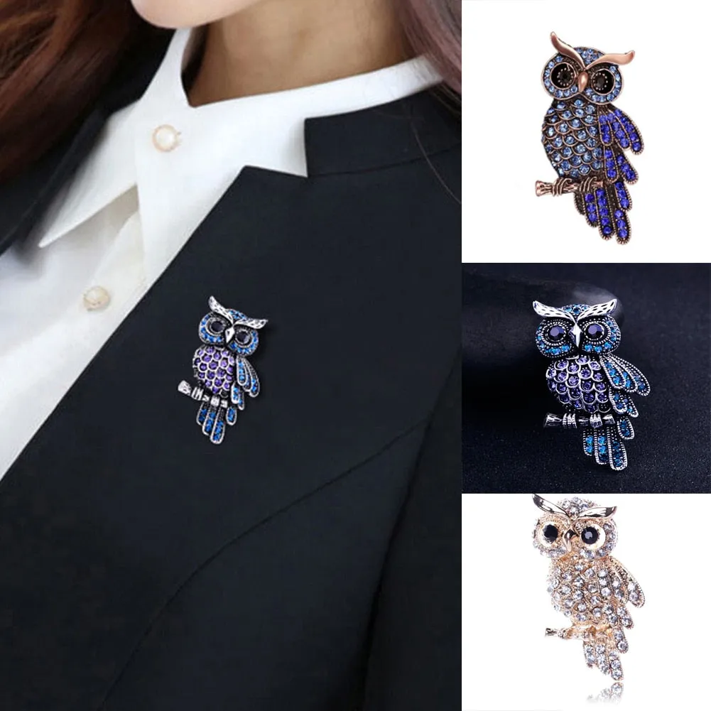 Oh Wise One Owl Brooches