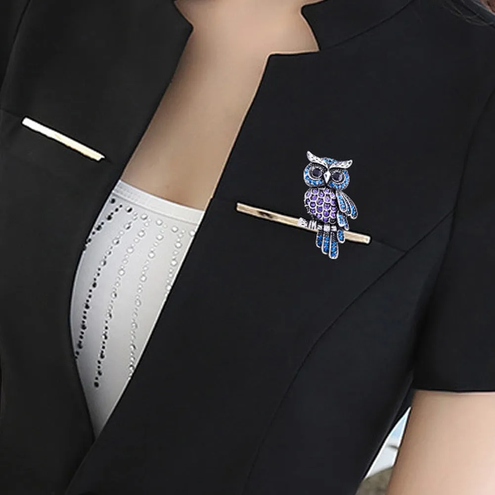 Oh Wise One Owl Brooches