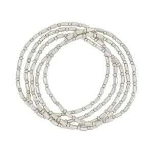 On My Way Geometric Stretch Bracelet Set of 5