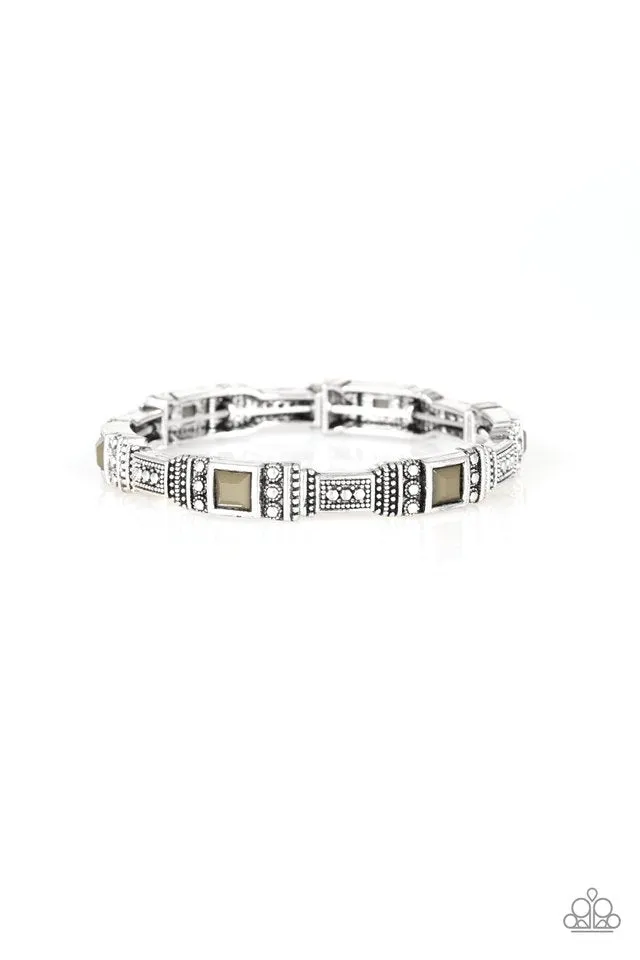 Paparazzi Bracelet ~ Totally Traveler - Green