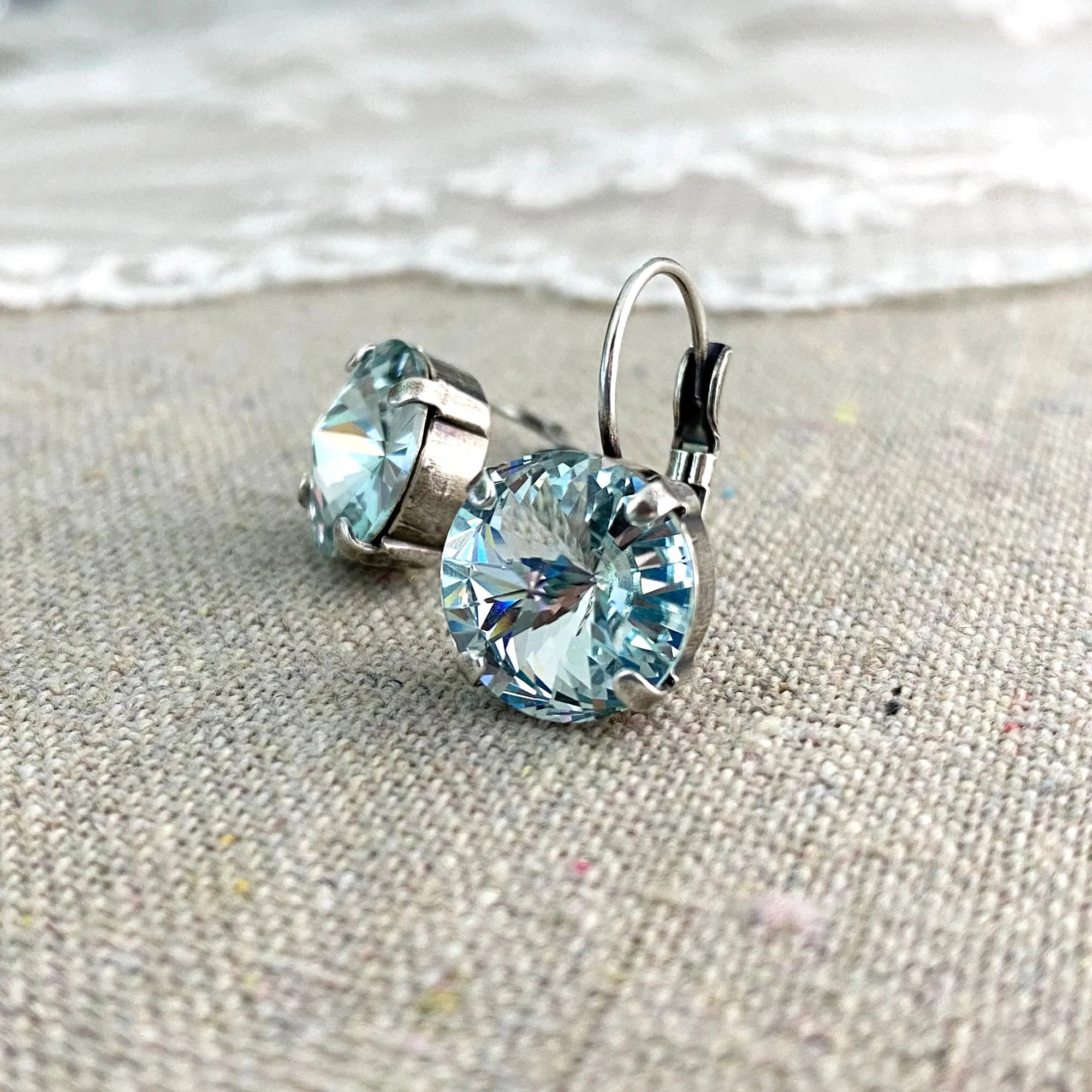 Peak Leverback Earrings • Extra Large