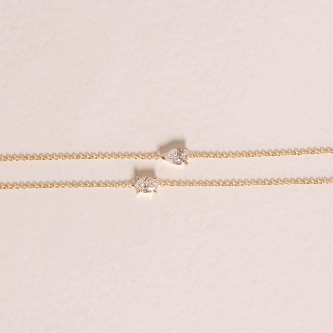 Pear Diamond Bracelet