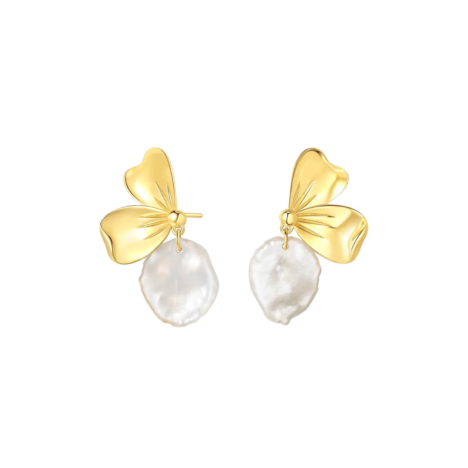 Petal Drop Earrings