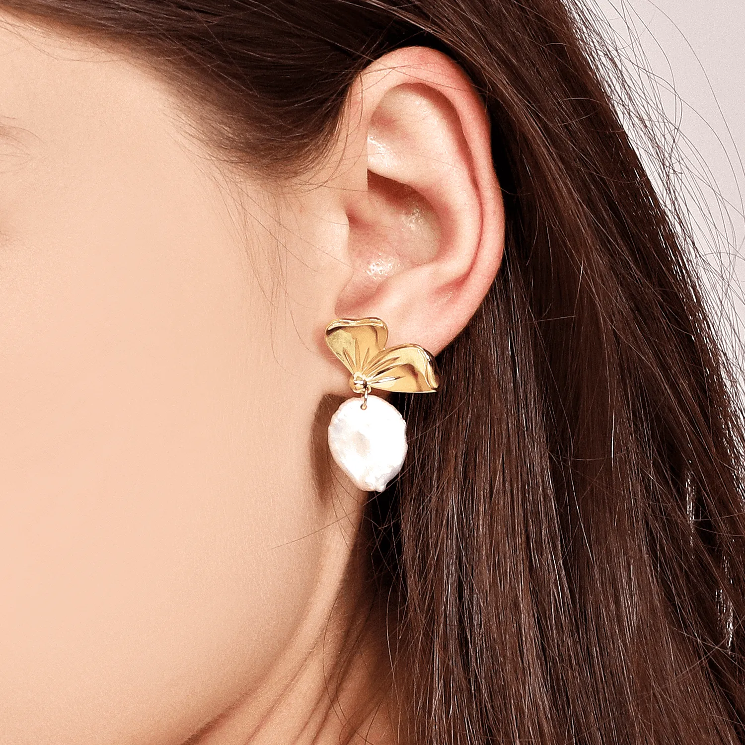 Petal Drop Earrings