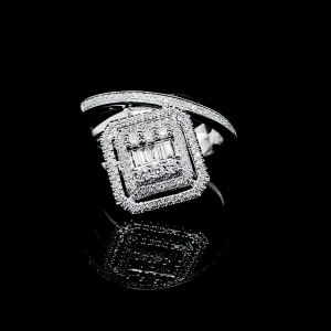 PREORDER | Cushion Halo Diamond Ring 14kt
