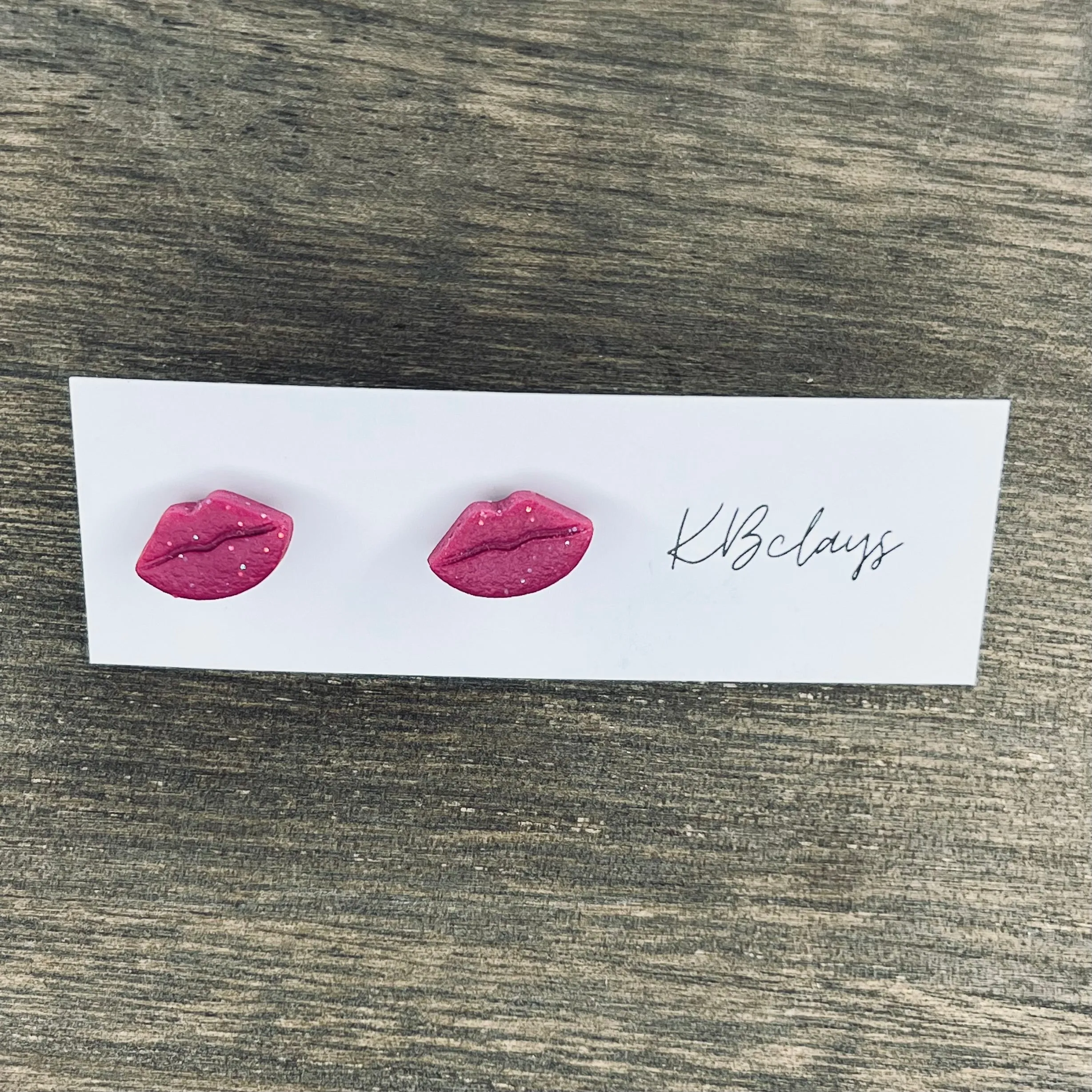 Pucker Up Earrings - 4 color options