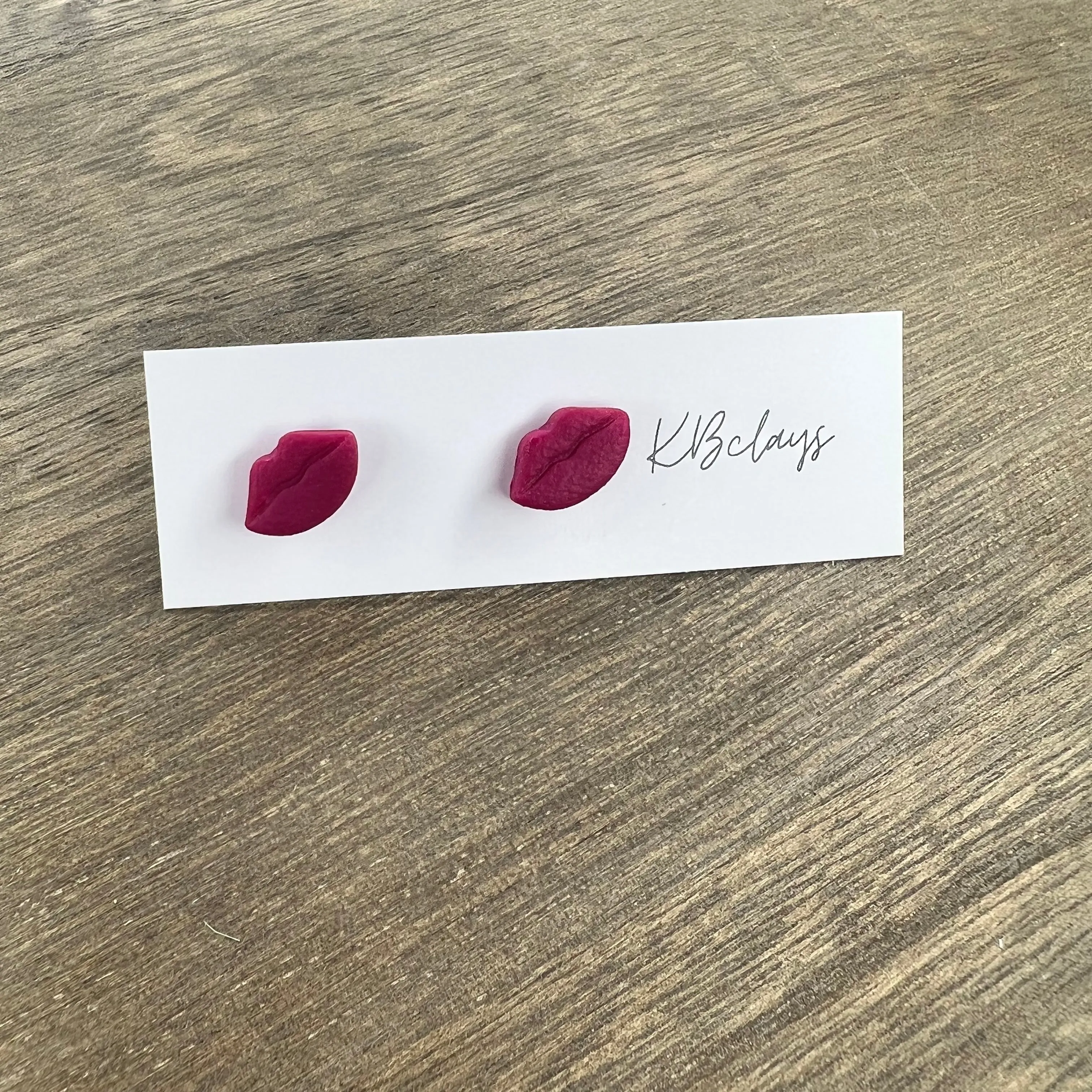 Pucker Up Earrings - 4 color options
